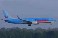 G-FDZW @ EGCC - Thomson - by Chris Hall