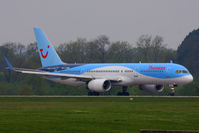 G-OOBP @ EGCC - Thomson - by Chris Hall