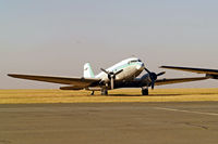 ZS-DRJ @ FAGM - Douglas DC-3C-47A-1-DK [12026] Johannesburg-Rand~ZS 21/09/2006. Stored. - by Ray Barber