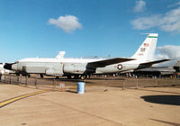 64-14845 @ MHZ - RC-135V Rivet Joint intelligence aircraft of Offutt AFB's 55 Wing on display at the 1997 RAF Mildenhall Air Fete. - by Peter Nicholson