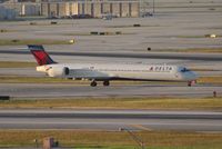 N960DN @ MIA - Delta MD-90 - by Florida Metal