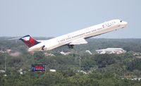 N967DL @ TPA - Delta MD-88 - by Florida Metal
