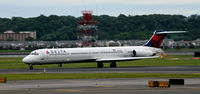 N921DL @ KDCA - Takeoff DCA - by Ronald Barker