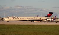 N987DL @ MIA - Delta MD-88 - by Florida Metal