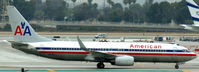 N817NN @ KLAX - American Airlines, seen here taxiing to the gate at Los Angeles Int´l(KLAX) - by A. Gendorf
