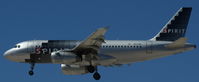 N517NK @ KLAS - Spirit Airlines, on finals RWY 25L Las Vegas Int´l(KLAS) - by A. Gendorf