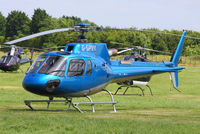 G-SPVK @ EGBT - being used for ferrying race fans to the British F1 Grand Prix at Silverstone - by Chris Hall