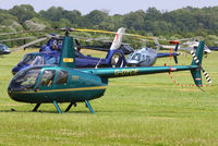 G-DYCE @ EGBT - being used for ferrying race fans to the British F1 Grand Prix at Silverstone - by Chris Hall