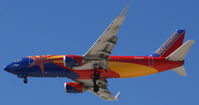 N383SW @ KLAS - Southwest Airlines (Arizona One cs.), seen here on short finals at Las Vegas Int´l(KLAS) - by A. Gendorf