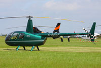 G-SHAF @ EGBT - being used for ferrying race fans to the British F1 Grand Prix at Silverstone - by Chris Hall