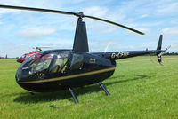 G-CFNF @ EGBT - being used for ferrying race fans to the British F1 Grand Prix at Silverstone - by Chris Hall