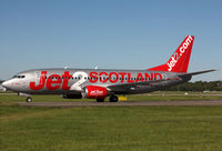 G-CELU @ LFBO - Taxiing to the Terminal with Jet2 'Scotland' titles - by Shunn311