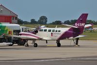 G-LEAF @ EGSH - Being refueled at Norwich. - by Graham Reeve