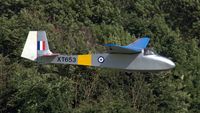 BGA3469 @ EGTH - 42. XT653 in display mode at the Shuttleworth Military Pagent Flying Day, 30 June 2013 - by Eric.Fishwick