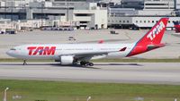 PT-MVA @ MIA - TAM A330-200 - by Florida Metal