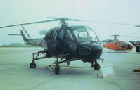 XT416 @ EGDR - Westland Wasp HAS.1 of 706 Squadron on display at the 1972 RNAS Culdrose Airshow. - by Peter Nicholson