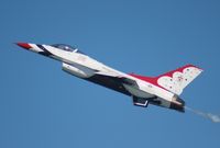92-3888 - Thunderbirds over Daytona Beach - by Florida Metal