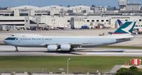 B-LJG @ MIA - Cathay Cargo 747-800 - by Florida Metal