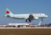 C-GKOE @ MIA - Air Canada A320 - by Florida Metal