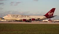 G-VBIG @ MIA - Virgin 747-400 - by Florida Metal