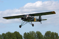 G-BZOB @ EGBR - Slepcev Storch at The Real Aeroplane Company's Jolly June Jaunt, Breighton Airfield, 2013. - by Malcolm Clarke