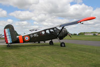 F-GGKL @ EGBR - Max Holste MH-1521M Broussard at The Real Aeroplane Company's Jolly June Jaunt, Breighton Airfield, 2013. - by Malcolm Clarke