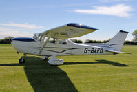 G-BAEO @ X5FB - Reims 172M, Fishburn Airfield, June 2013. - by Malcolm Clarke