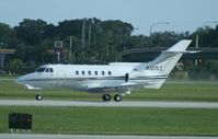 N107LT @ ORL - Hawker 700 - by Florida Metal