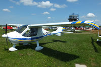 G-CLEG @ EGCB - at the Barton open day and fly in - by Chris Hall