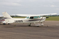 N6182G @ EGSU - Cessna 172N Skyhawk 100 II, Duxford Airfield, July 2013. - by Malcolm Clarke