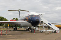 G-ASGC @ EGSU - Vickers Super VC10 Type 1151, Duxford Aviation Society, Duxford Airfield, July 2013. - by Malcolm Clarke