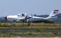 D-EZBB @ EGFH - Visiting Aquila A210. - by Derek Flewin