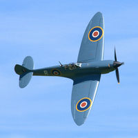 G-MKXI @ EGTH - 42. G-MKXI in display mode at at the Shuttleworth Military Pagent Flying Day, 30 June 2013. - by Eric.Fishwick