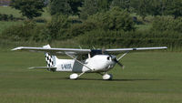 G-NXOE @ EGTH - 43. G-NXOE departing the Shuttleworth Military Pagent Flying Day, 30 June 2013. - by Eric.Fishwick