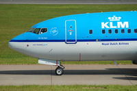 PH-BGN @ EGPH - Close study of 'BGN' on her way for a 06 departure to Amsterdam. - by David R Bonar