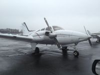 N1WD @ KMMU - Airplane with engines and props re-installed ready for flight. - by Morristown