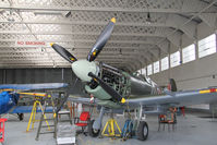 G-ASJV @ EGSU - Supermarine 361 Spitfire LF.IXb. At The Imperial War Museum, Duxford. July 2013. - by Malcolm Clarke