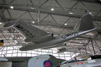 WH725 @ EGSU - English Electric Canberra B.2. Suspended from the roof in AirSpace, Imperial War Museum Duxford, July 2013. - by Malcolm Clarke