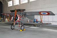 G-BWMJ @ EGSU - Nieuport 17 Scout (replica). At The Imperial War Museum, Duxford. July 2013. - by Malcolm Clarke