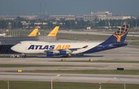 N418MC @ MIA - Atlas 747-400 - by Florida Metal