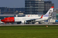 LN-DYM @ EGCC - Norwegian Air Shuttle - by Chris Hall