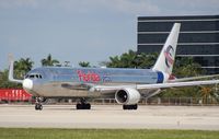 N422LA @ MIA - Florida West 767-300 - by Florida Metal