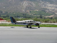 N4484X @ SZP - 1975 Piper PA-28R-200B ARROW II, Lycoming IO-360-C1C 200 Hp, landing roll Rwy 22 - by Doug Robertson