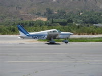N43601 @ SZP - 1974 Piper PA-28-140 CRUISER, Lycoming O&VO-360 180 Hp performance upgrade, landing roll Rwy 22 - by Doug Robertson
