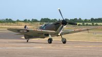 G-CGUK @ EGSU - 3. X4650 on the eve of Flying Legends Air Show, Duxford - July 2013. - by Eric.Fishwick