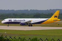 G-OZBZ @ EGCC - Monarch - by Chris Hall