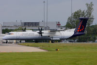 G-JECY @ EGCC - Brussels Airlines - by Chris Hall