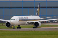 9V-SWL @ EGCC - Singapore Airlines - by Chris Hall