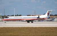 N633AE @ MIA - American Eagle E145 - by Florida Metal