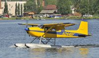 N2448F @ PALH - Taxiing on Lake Hood - by Todd Royer